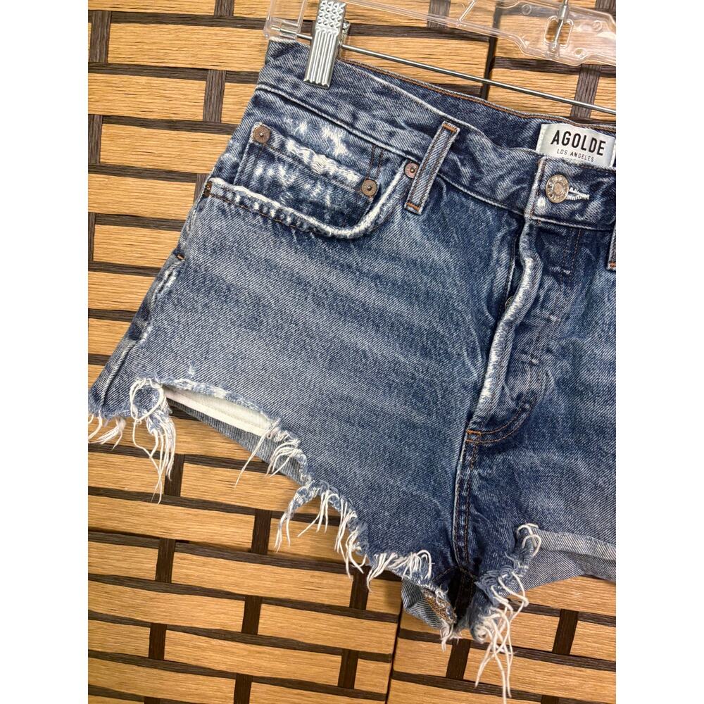 Agolde Denim Shorts Size 27 - Picture 3 of 8